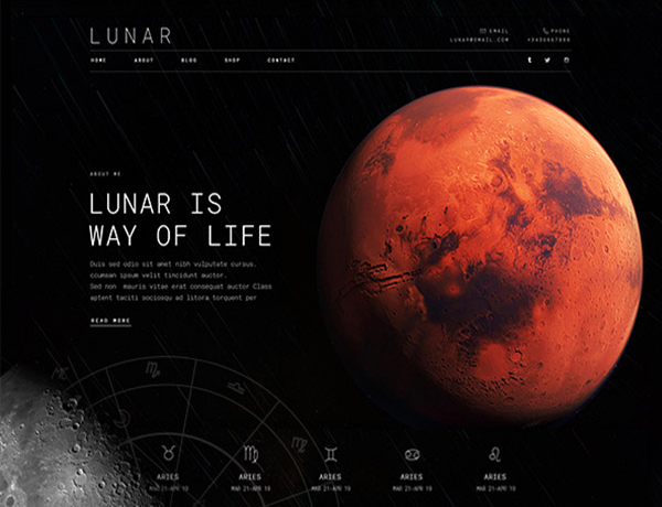 Readymade Astrology Website