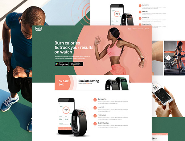 Readymade Fitness Tracker Website