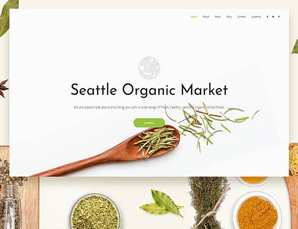 Readymade Organic Market Website