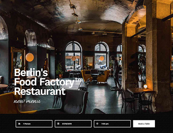 Readymade Restaurant And Bar Website