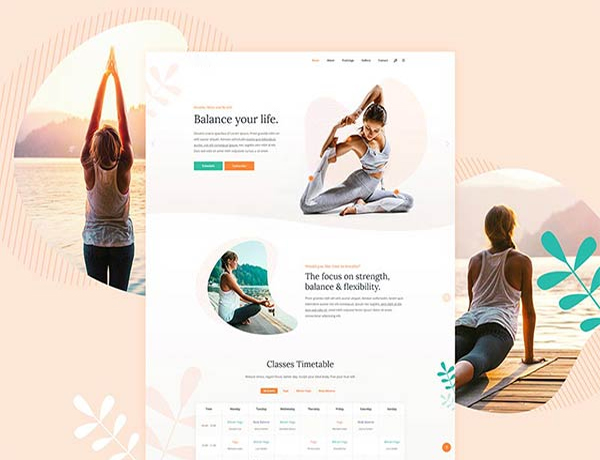 Readymade Yoga Website